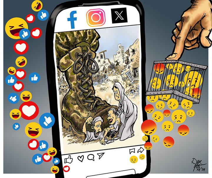 First Selection of the International Cartoon Contest “Terror Online”