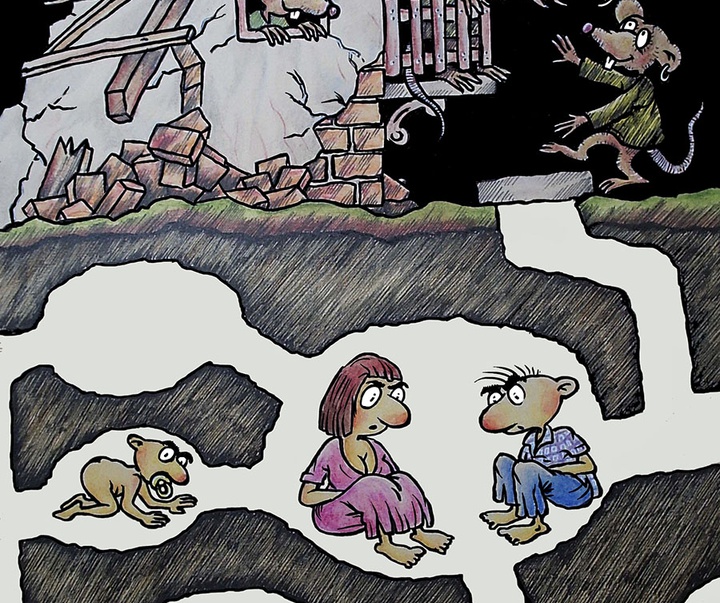 First Selection of the International Cartoon Contest “Terror Online”