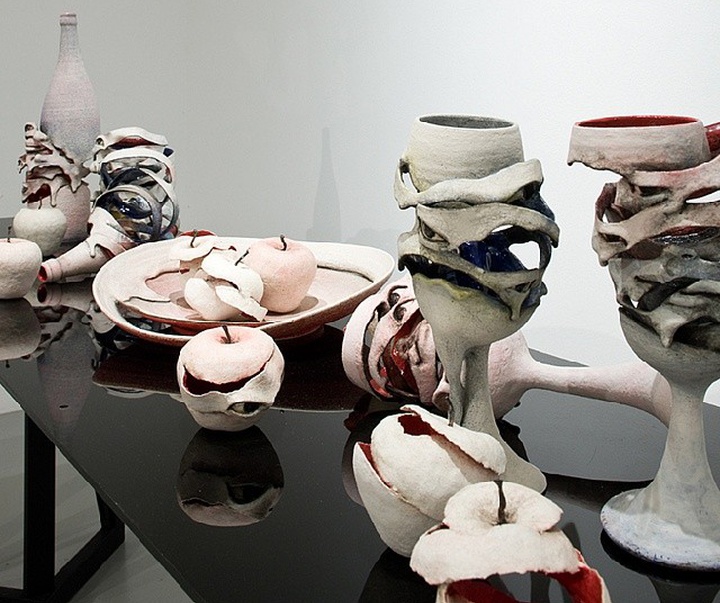 Gallery of Sculpture ceramics by Haejin Lee- Japan