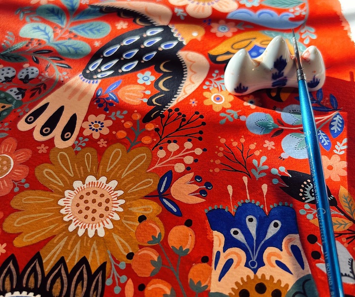 Gallery of Illustration by Dinara Mirtalipova - Uzbekistan