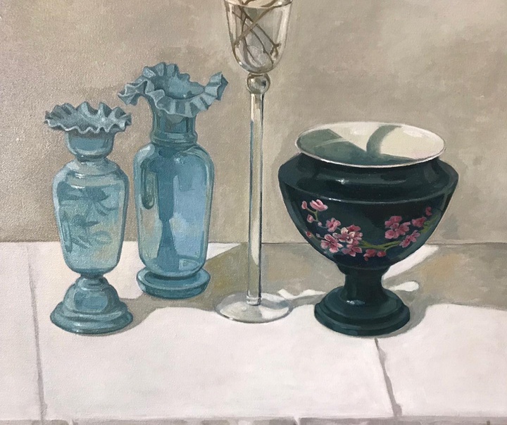 Gallery of Painting still life by Arghavan Falakeh-Iran