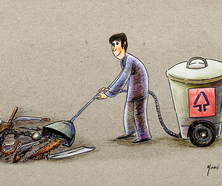 First Selection of the International Cartoon Contest “Terror Online”