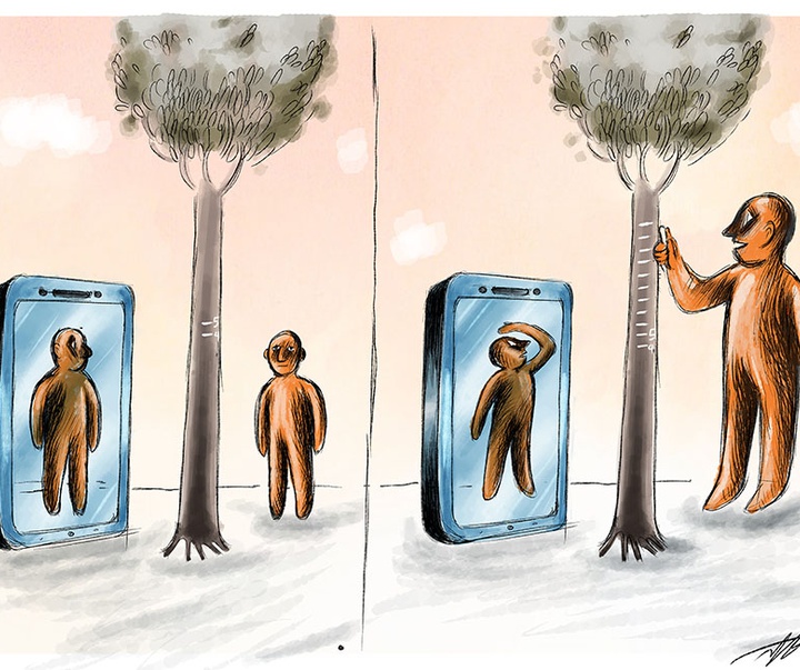 First Selection of the International Cartoon Contest “Terror Online”