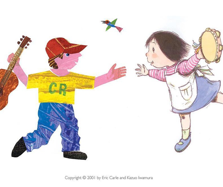 gallery of Illustrations by Eric Carle from USA