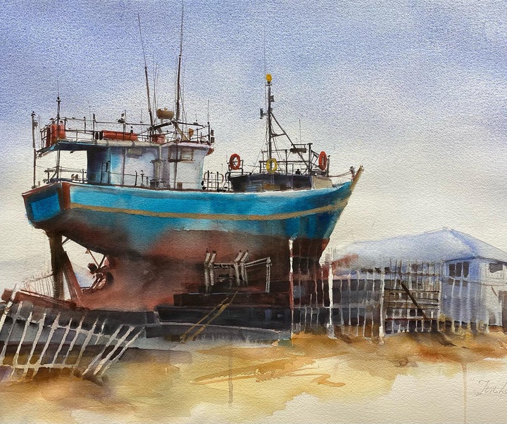 Gallery of Watercolor painting by Tere Lojero-Mexico