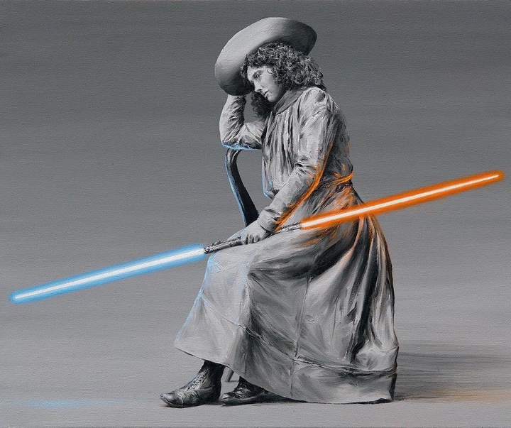 Gallery of Humor painting by Paco Pomet-Spain