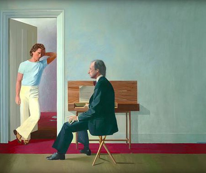 Gallery of painting by David Hockney - England