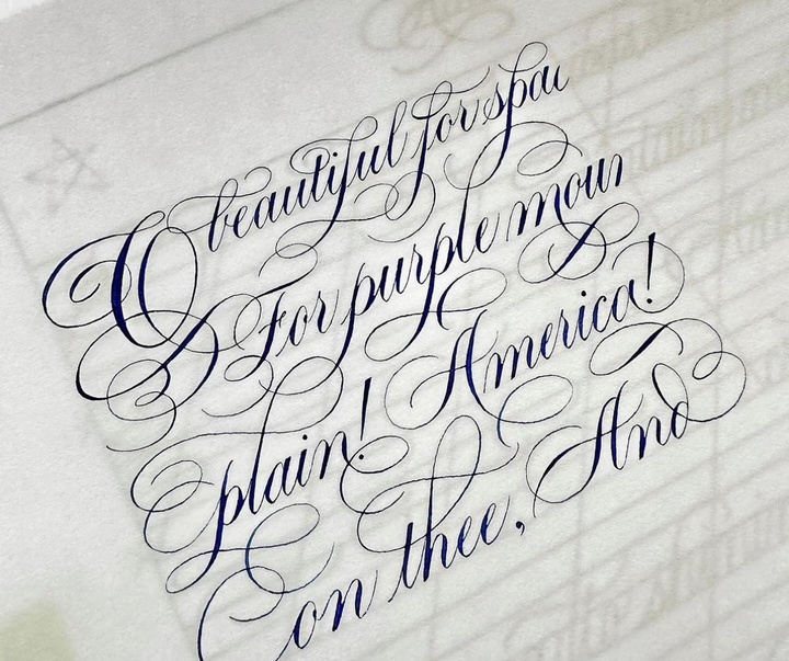Gallery of Calligraphy by Suzanne Cunningham - USA
