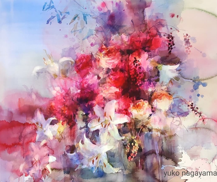 Gallery of Watercolor by Yuko Nagayama - Japan