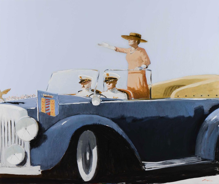 Gallery of Painting by Julio Larraz - USA