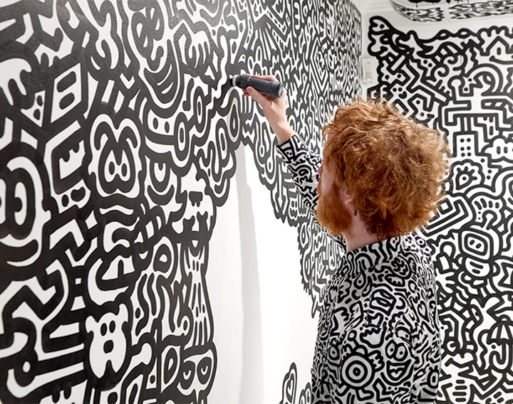 Gallery of Modern Art by Mr Doodle (Sam Cox) - UK