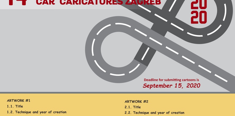 15th International Salon Of Car Caricatures Zagreb-2020