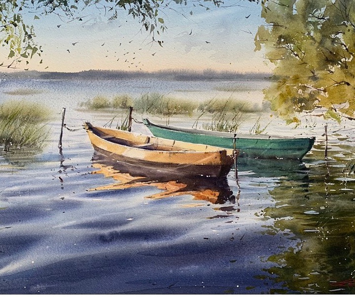 Gallery of Watercolor by Galina Gomzina-Russia