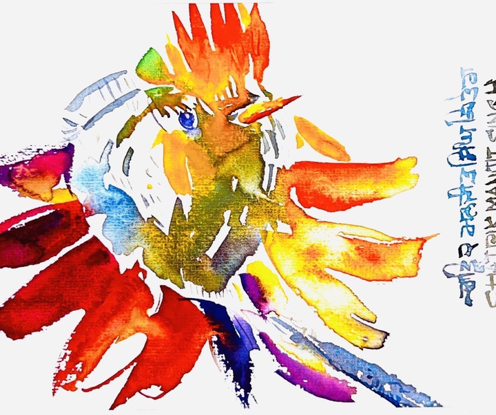 Gallery of Watercolor painting by Manjit Singh Chatrik-India