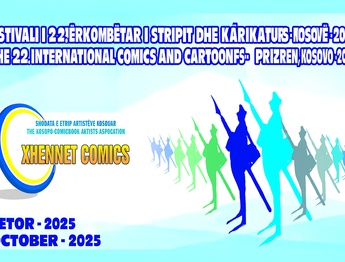 22nd edition of the International Comics and Cartoon Kosovo Contest 2025