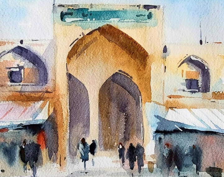 Gallery of Watercolor painting by Neda Ranjbar- Iran