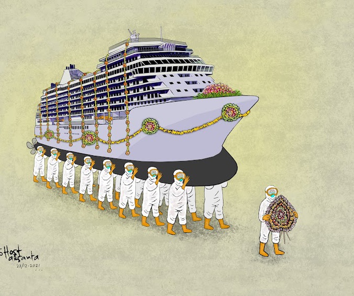 Finalists of the 13th International tourism cartoon contest/2021