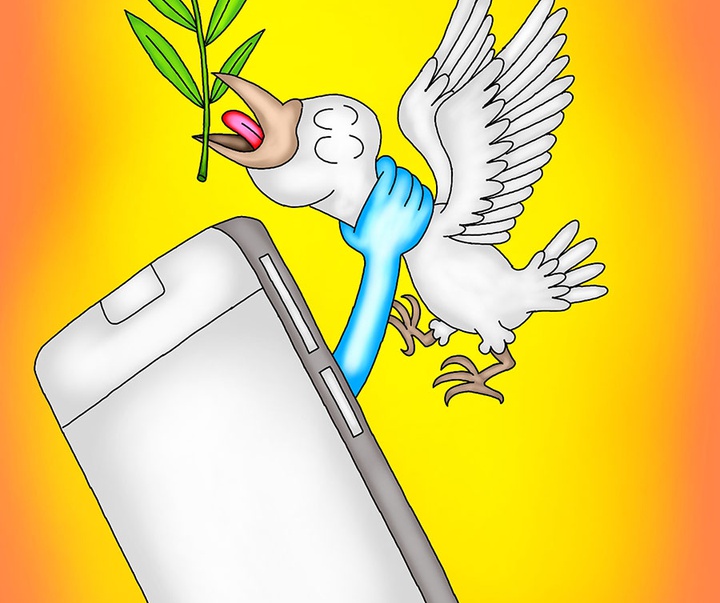 First Selection of the International Cartoon Contest “Terror Online”