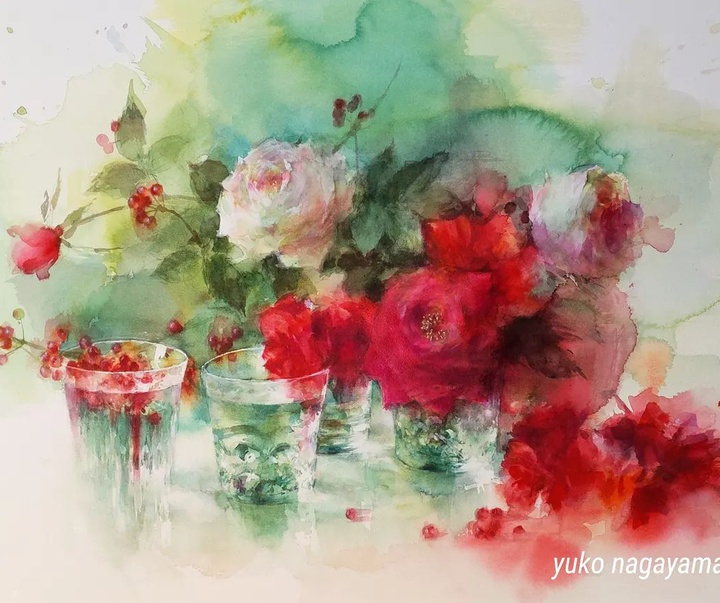 Gallery of Watercolor by Yuko Nagayama - Japan