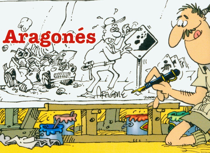 Gallery of cartoon by Sergio Aragonez-Argentina