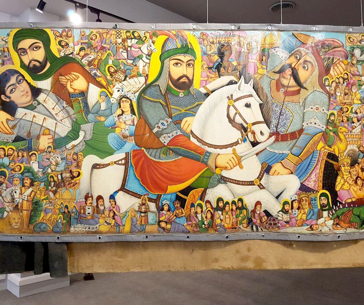 Gallery of Painting - Ghahveh Khaneh (Coffee House) Painting