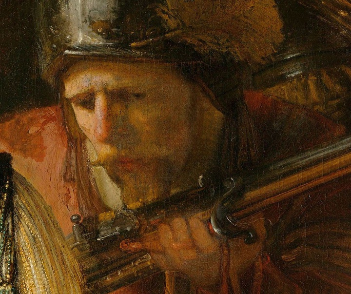 Gallery of The Night Watch details by Rembrandt