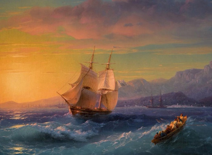 Gallery of Painting by Ivan Constantinovich Aivazovsky - Russia