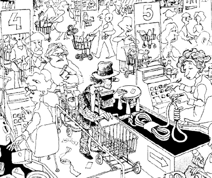 Gallery of Cartoon & Cricature by Quino - Argentina