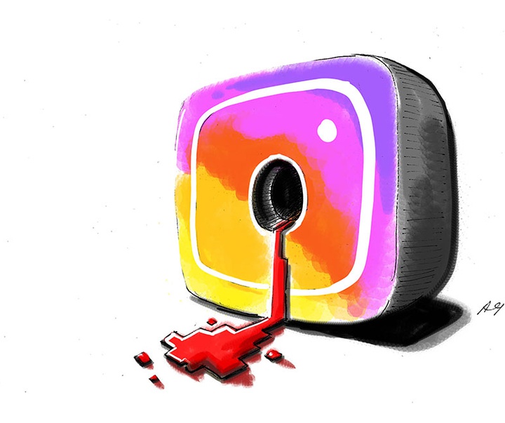 First Selection of the International Cartoon Contest “Terror Online”