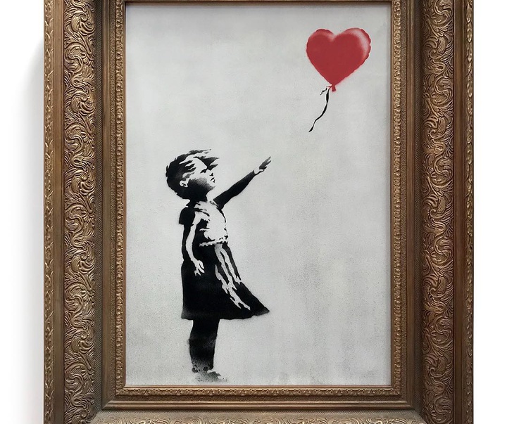 Gallery of Banksy Street artist-England