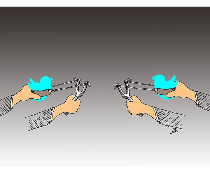 First Selection of the International Cartoon Contest “Terror Online”