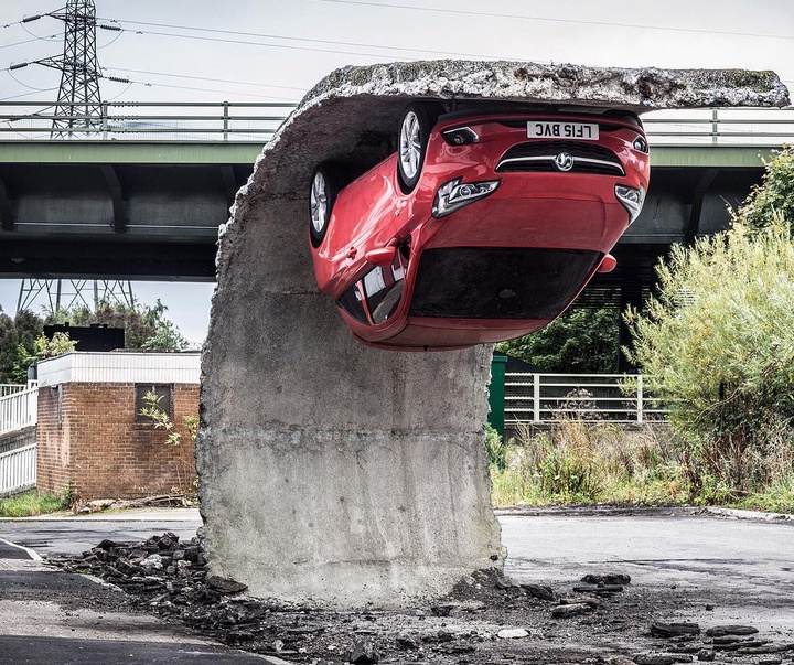 Gallery of Modern Art & Sculpture by Alex Chinneck-UK