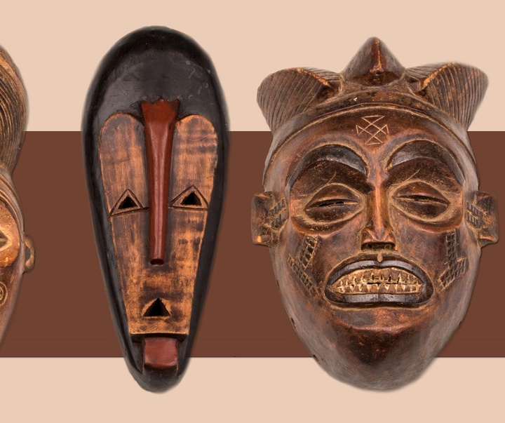 Gallery of Sculpture -  African Masks