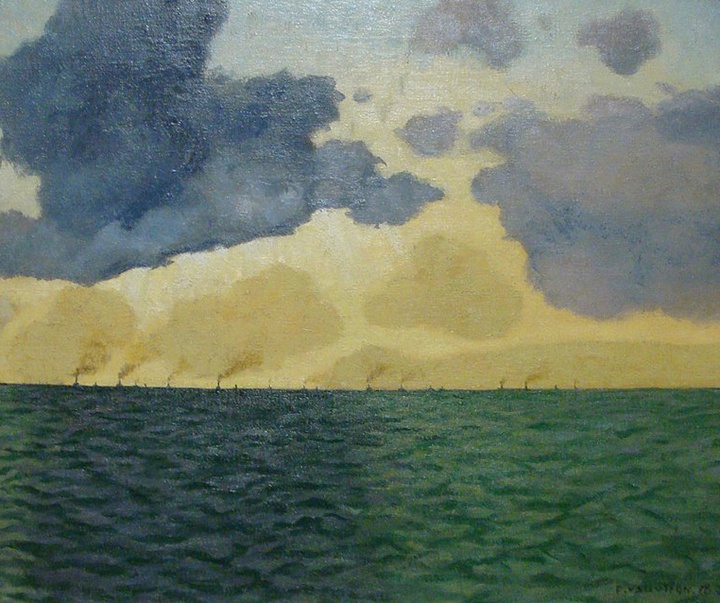 Gallery of painting by Félix Vallotton- Switzerland