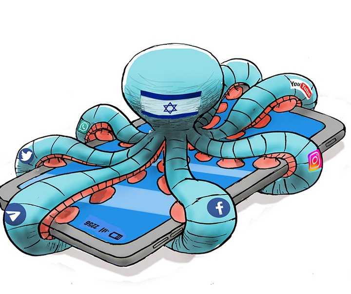 First Selection of the International Cartoon Contest “Terror Online”