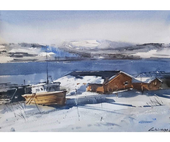 Gallery of Watercolor by Adrian Marmolejo Clarhed-Spain