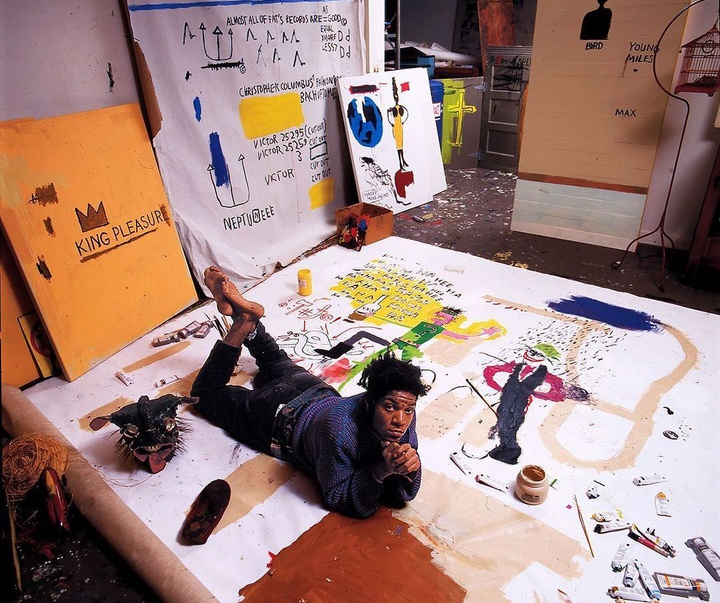 Gallery of Painting by Jean-Michel Basquiat - USA