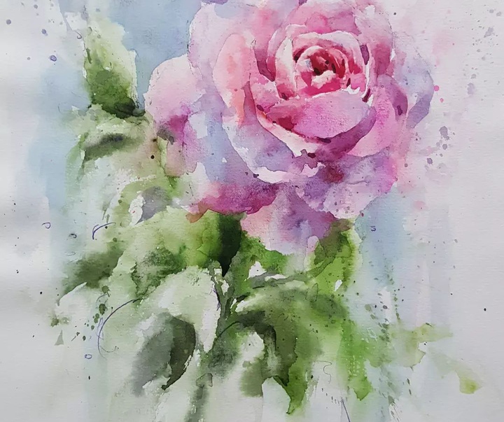 Gallery of Watercolor painting by Alireza Tabatabaee