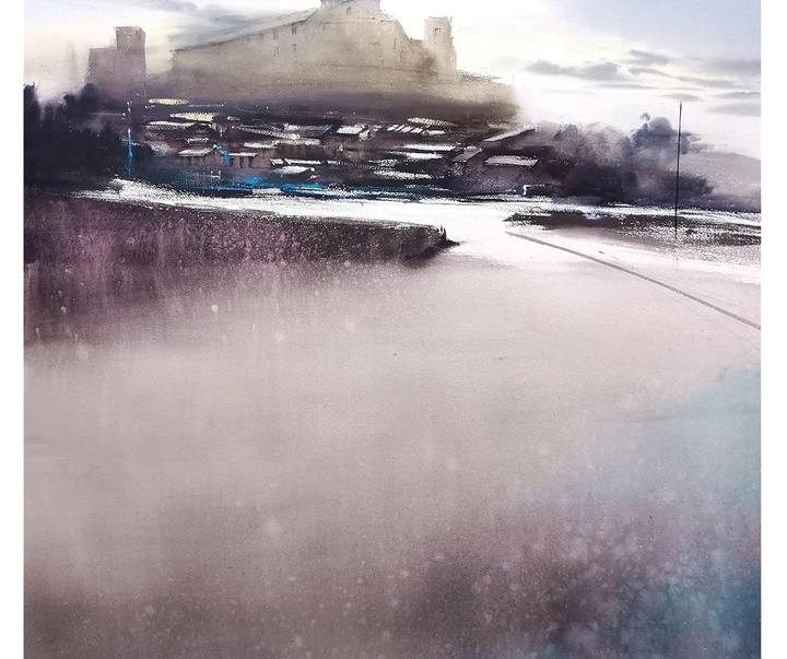 Gallery of Watercolor Painting by Pablo Garcia Avila-Spain