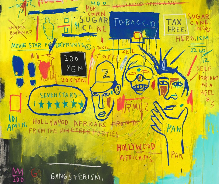 Gallery of Painting by Jean-Michel Basquiat - USA