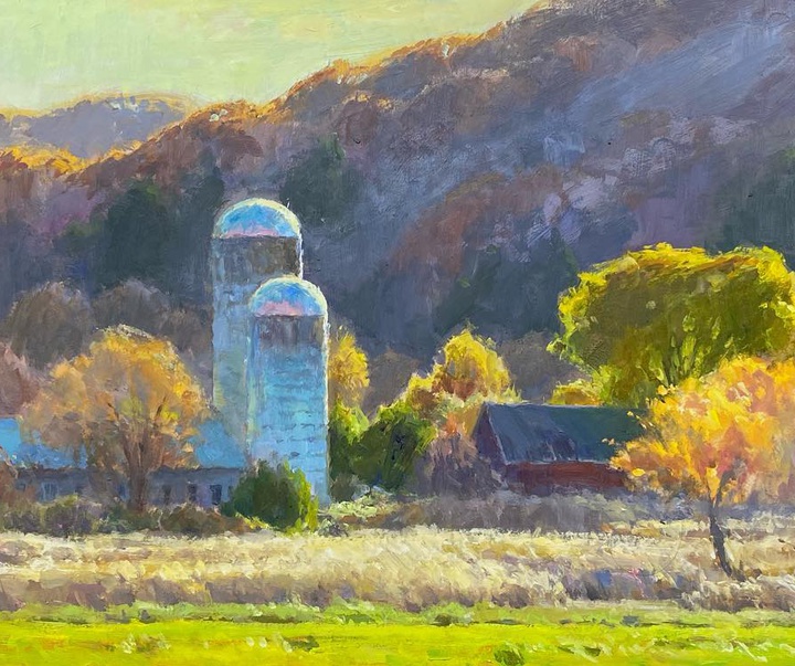 Gallery of Landscape Painting by Chris Morel-USA