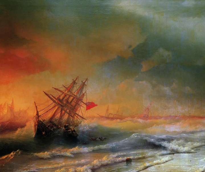 Gallery of Painting by Ivan Constantinovich Aivazovsky - Russia