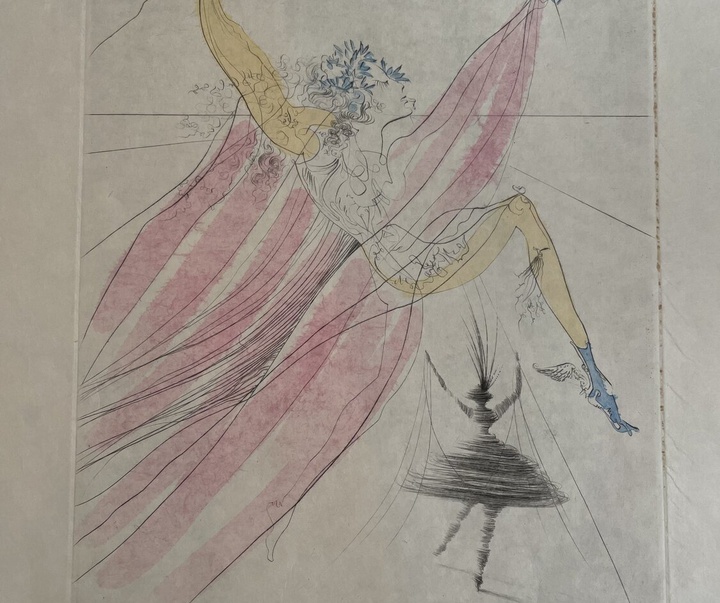 Gallery of Salvador Dali lithographs and metal engravings-Spain