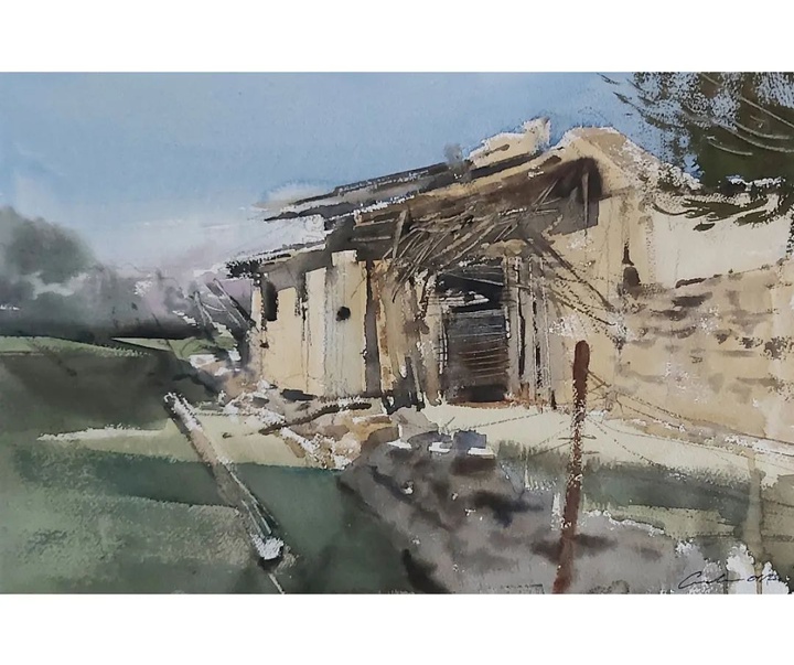 Gallery of Watercolor by Adrian Marmolejo Clarhed-Spain