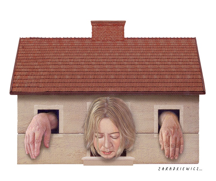 Gallery of Cartoon by Zygmunt Zaradkiewicz-Poland