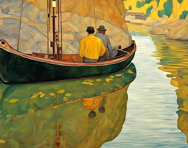 Gallery of Painting by Jef Bourgeau - USA