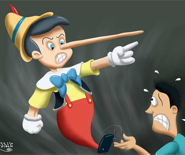 First Selection of the International Cartoon Contest “Terror Online”