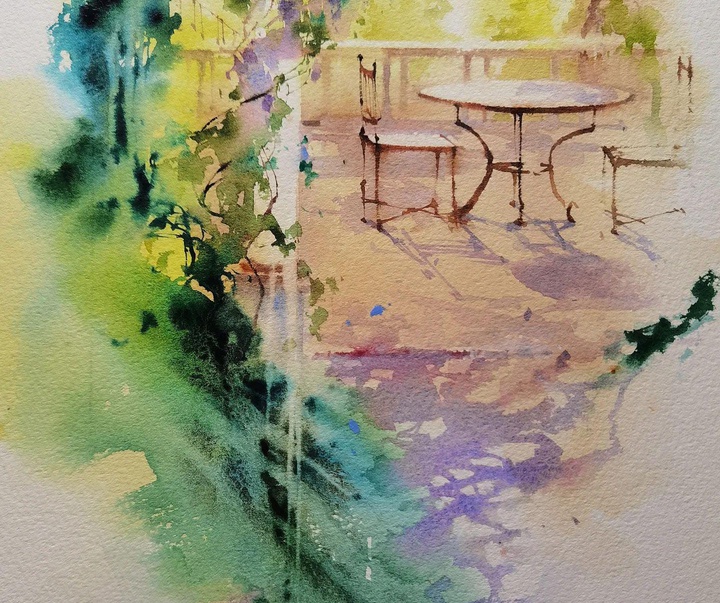 Gallery of Watercolor painting by Blanca Alvarez- Spain