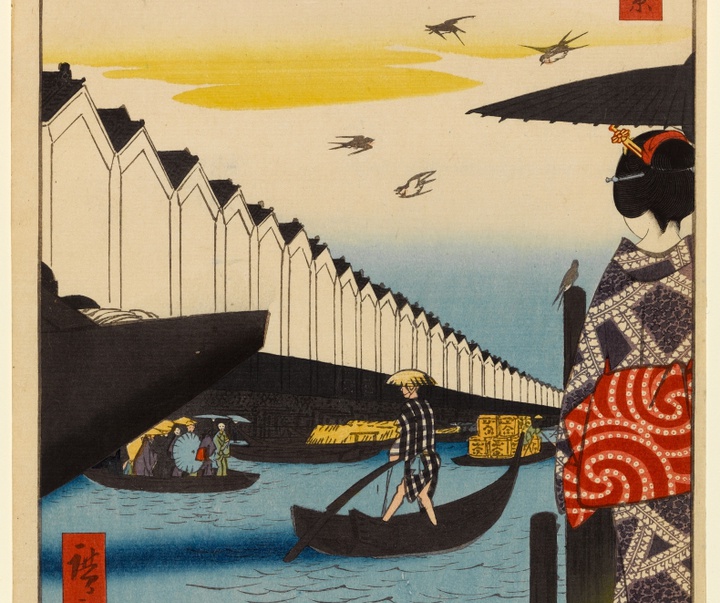 Gallery of traditional paintings of Utagawa Hiroshige- Japan