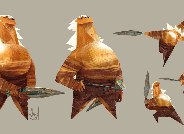 Gallery of Illustration & Character Design by Aurelien Predal-UK